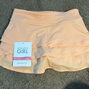 A little orange skirt from athleta